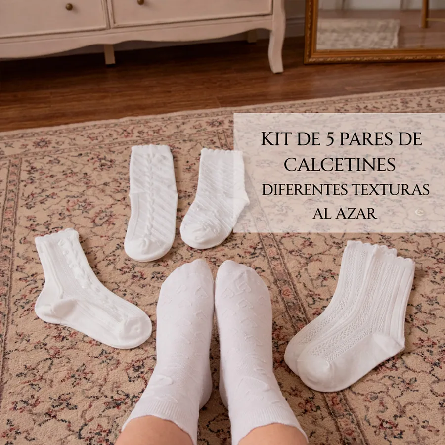 BE2016 KIT 5P DE CALCETINES 10200